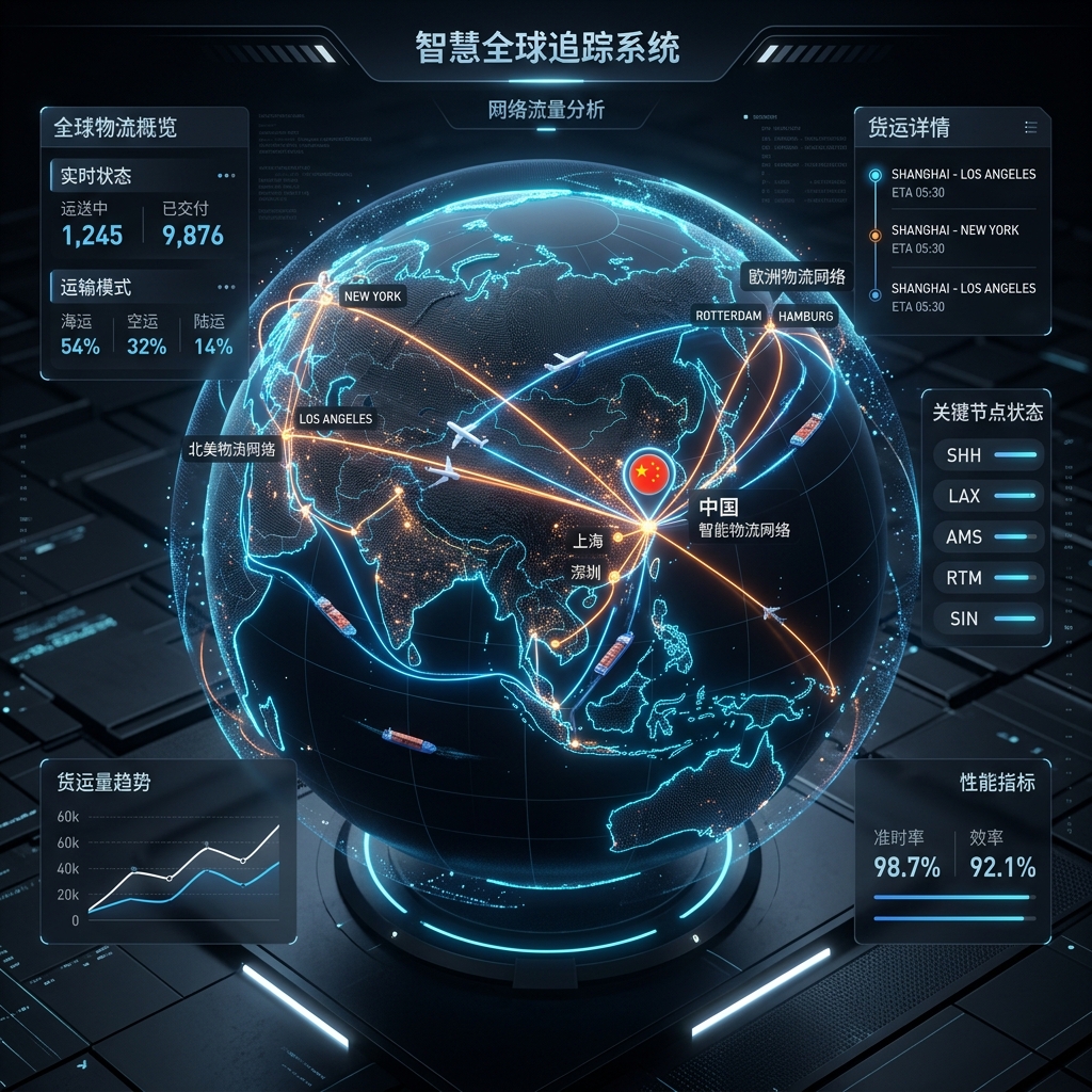 全球链路实时可视